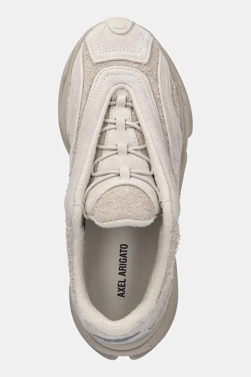 sneakers in camoscio Satellite Neo Runner Beige miniatura 4