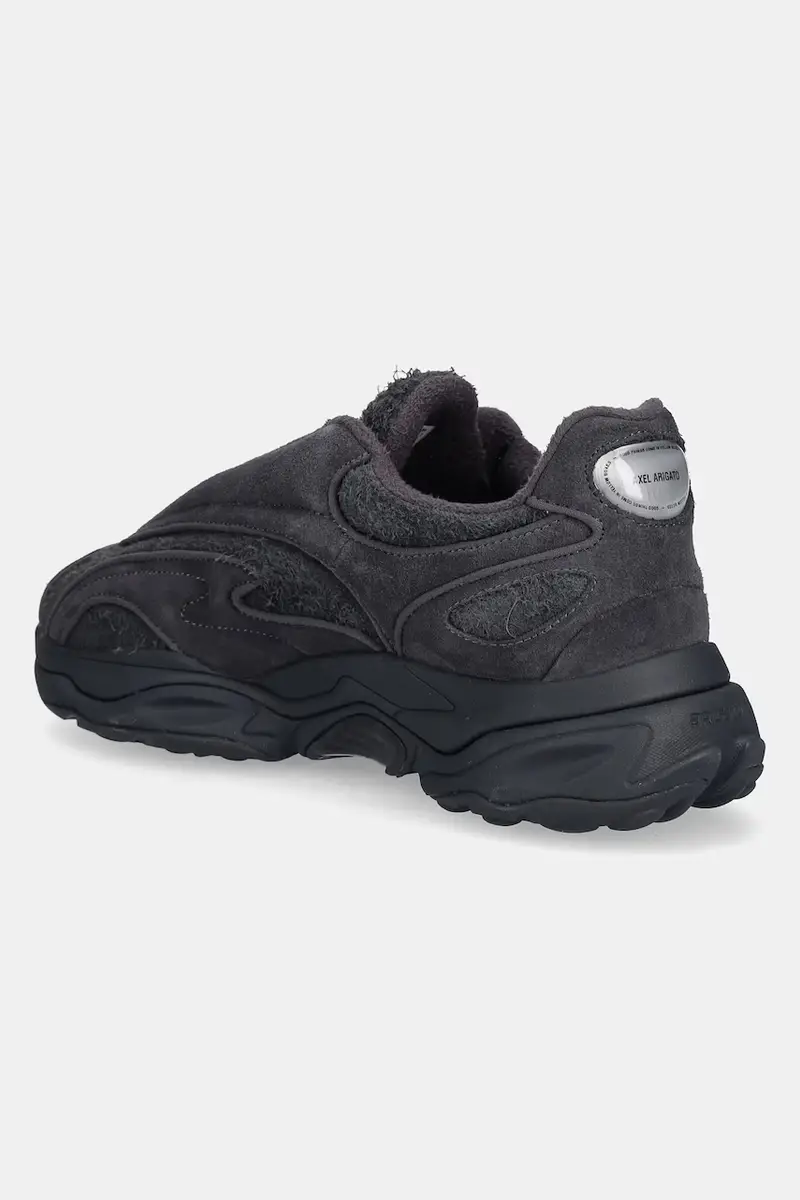 sneakers in camoscio Satellite Neo Runner Grigio miniatura 3