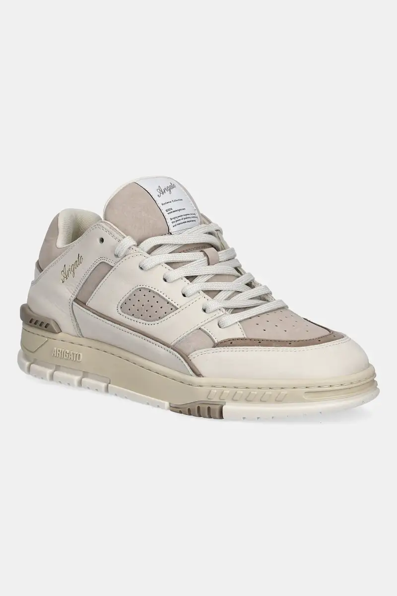 sneakers in pelle Area Lo uomo colore beige F3362001