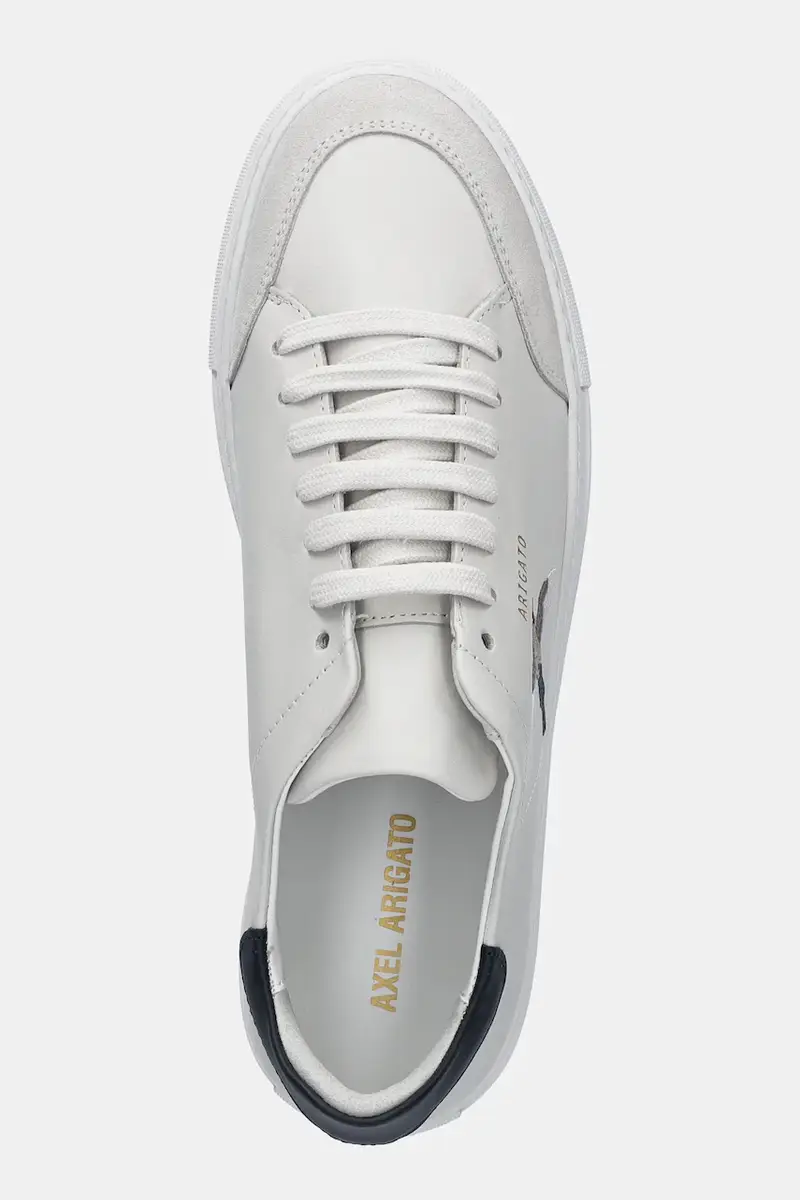 sneakers in pelle Bee Bird Sneaker uomo colore beige F2765001 miniatura 4