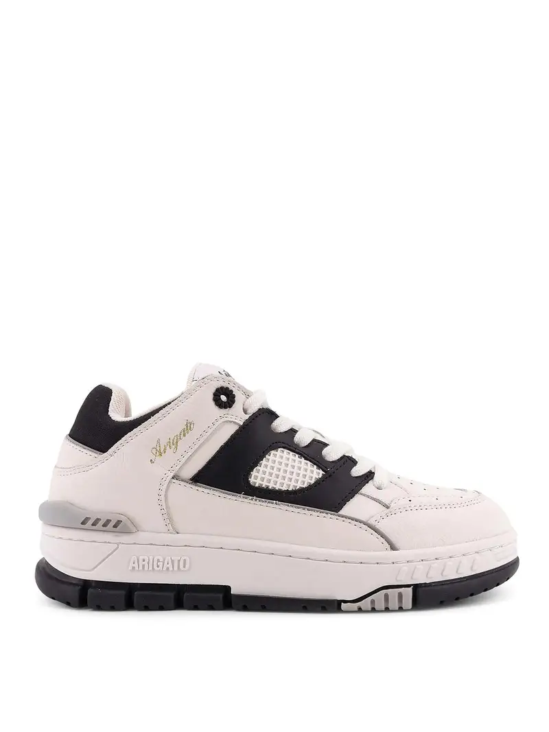 Sneakers In Pelle Bianco