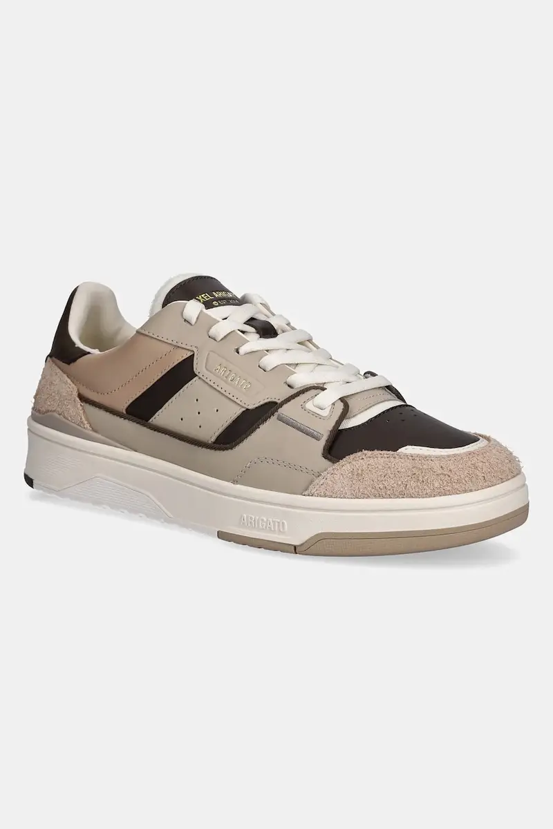 sneakers in pelle Clay uomo colore beige F2538006