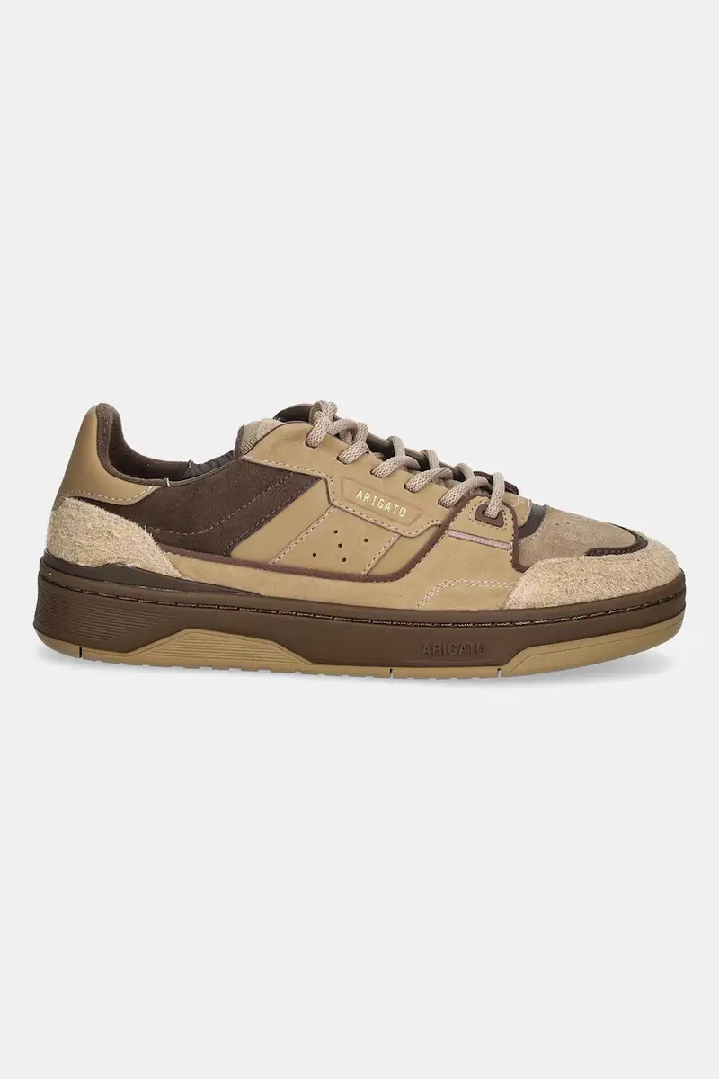 sneakers in pelle Clay uomo colore marrone F3239002 miniatura 2