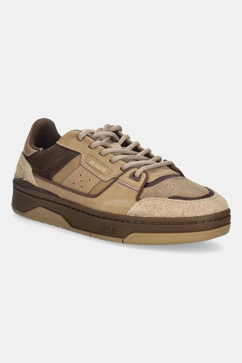 sneakers in pelle Clay uomo colore marrone F3239002