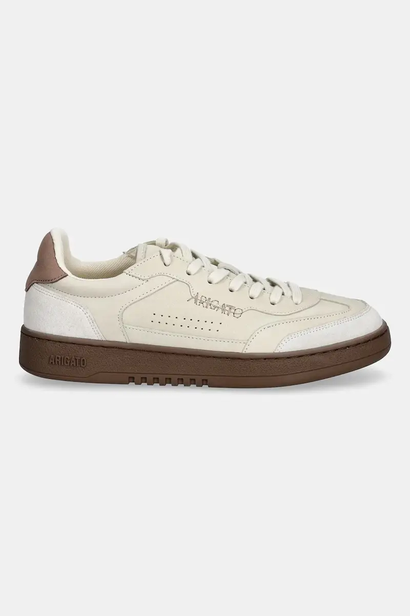 sneakers in pelle Dice T-Toe Sneaker Beige miniatura 2