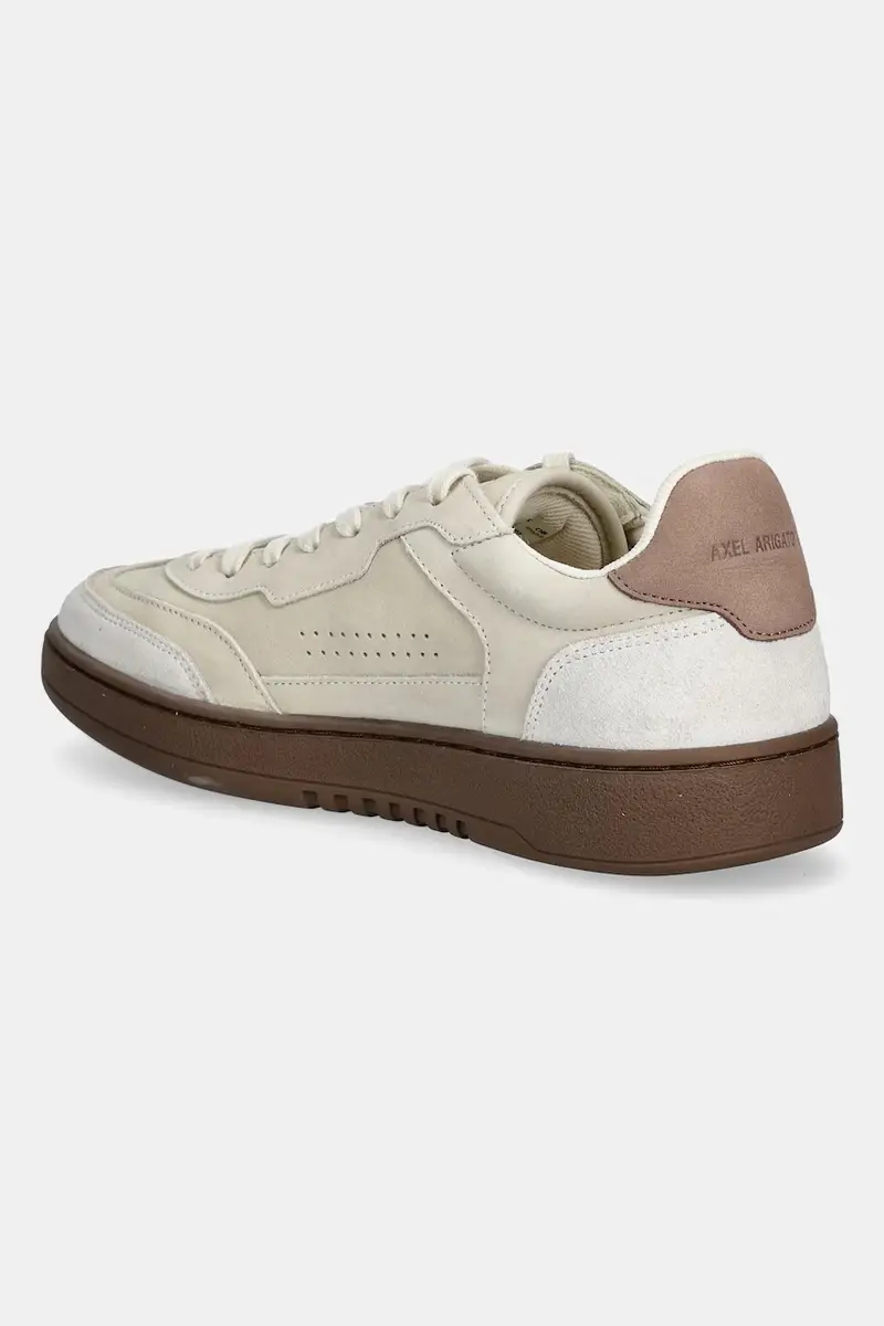 sneakers in pelle Dice T-Toe Sneaker Beige miniatura 3
