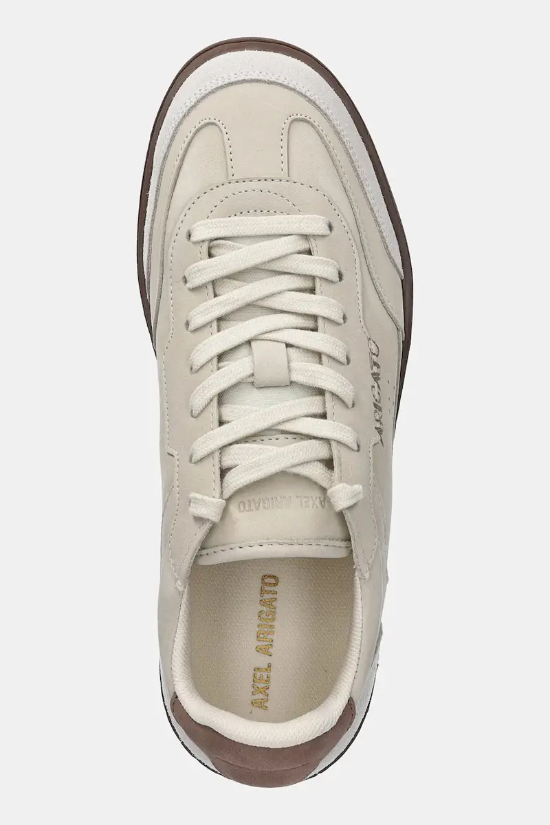 sneakers in pelle Dice T-Toe Sneaker Beige miniatura 4