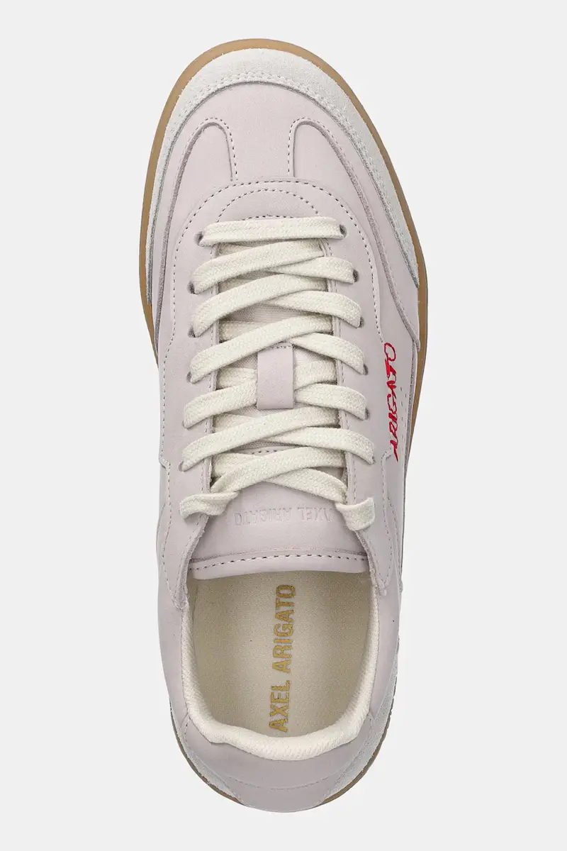 sneakers in pelle Dice T-Toe Sneaker Grigio miniatura 4