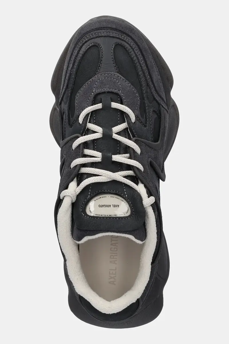 sneakers in pelle Eris Sneaker Grigio miniatura 4