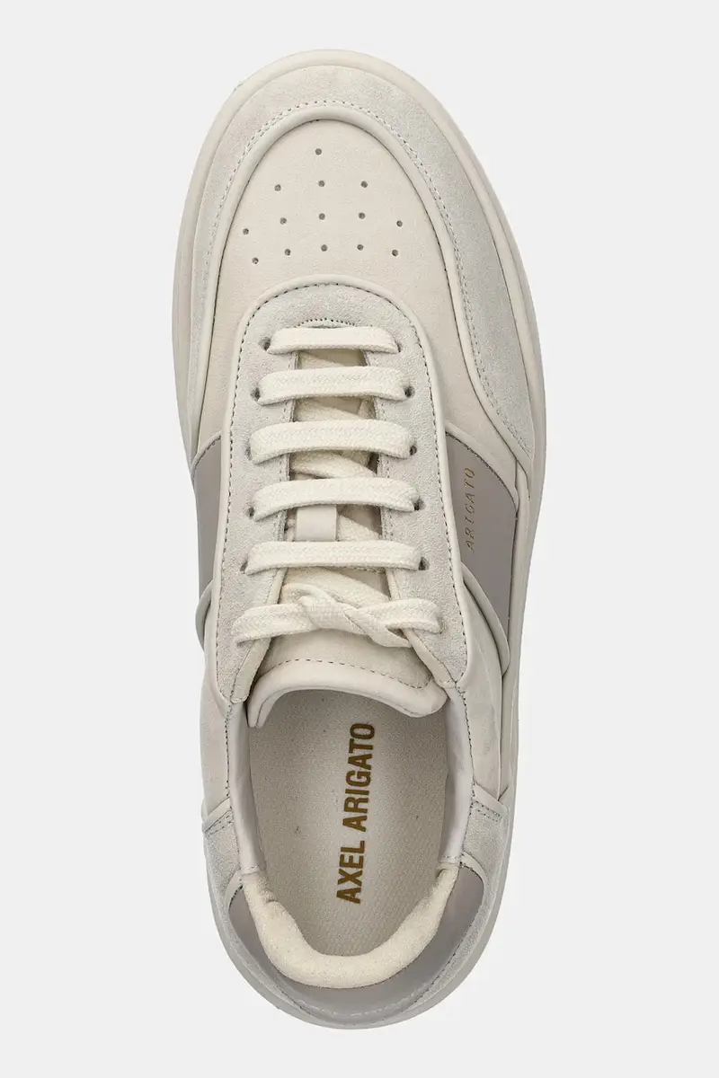 sneakers in pelle Orbit Sneaker Beige miniatura 4