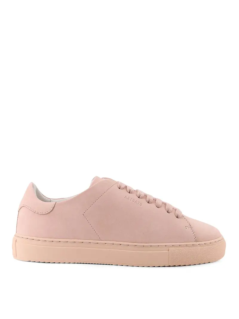 Sneakers In Pelle Scamosciata Rosa