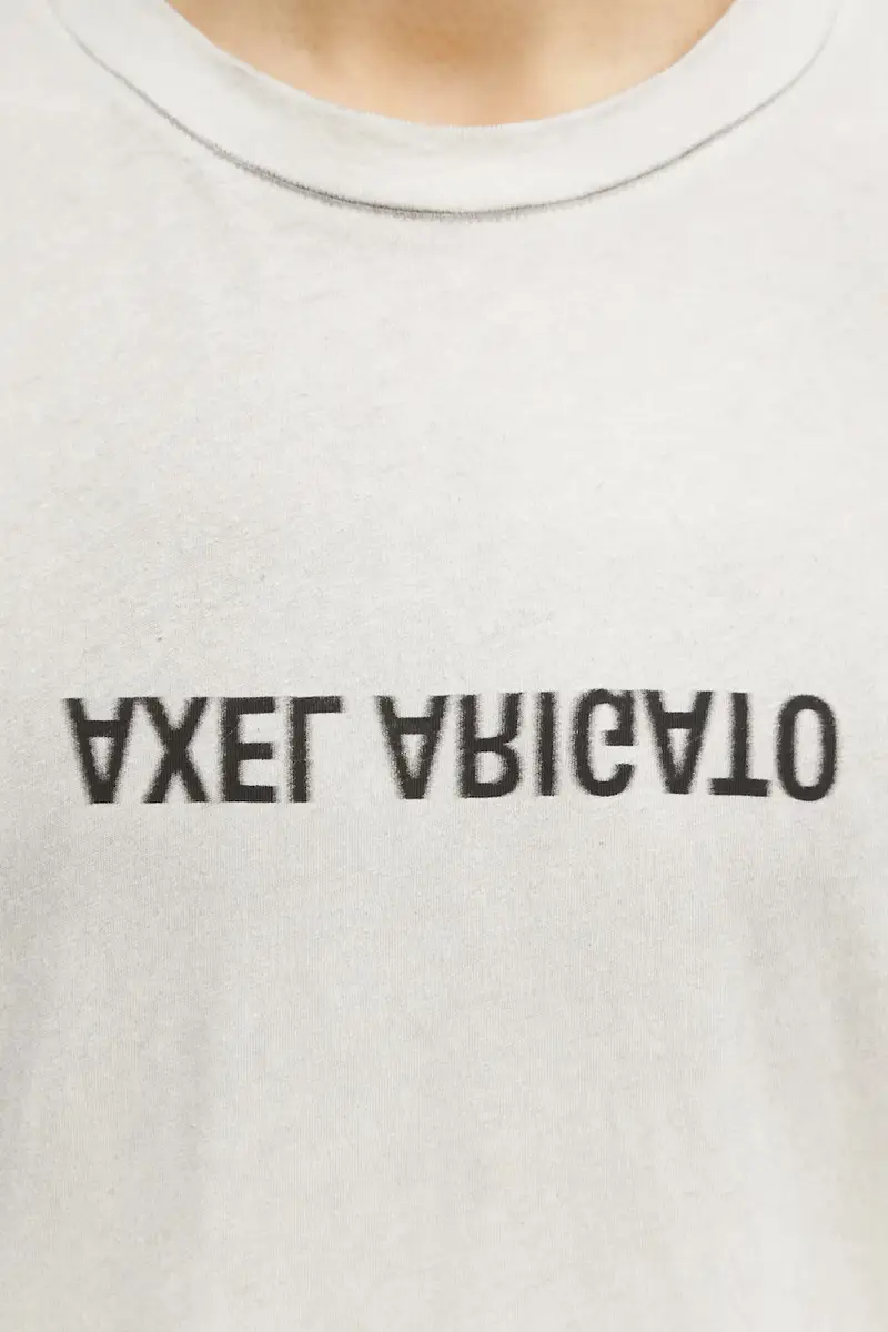 Axel Arigato T-shirt Beige 4065638 miniatura 4