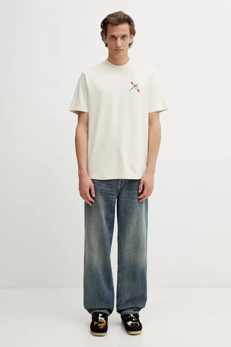 Axel Arigato T-shirt Beige 3966491 miniatura 5