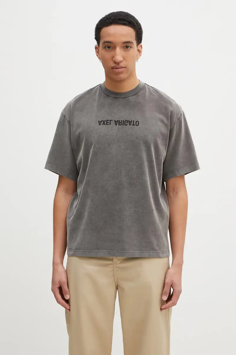 Axel Arigato T-shirt Uomo Grigio 3944100