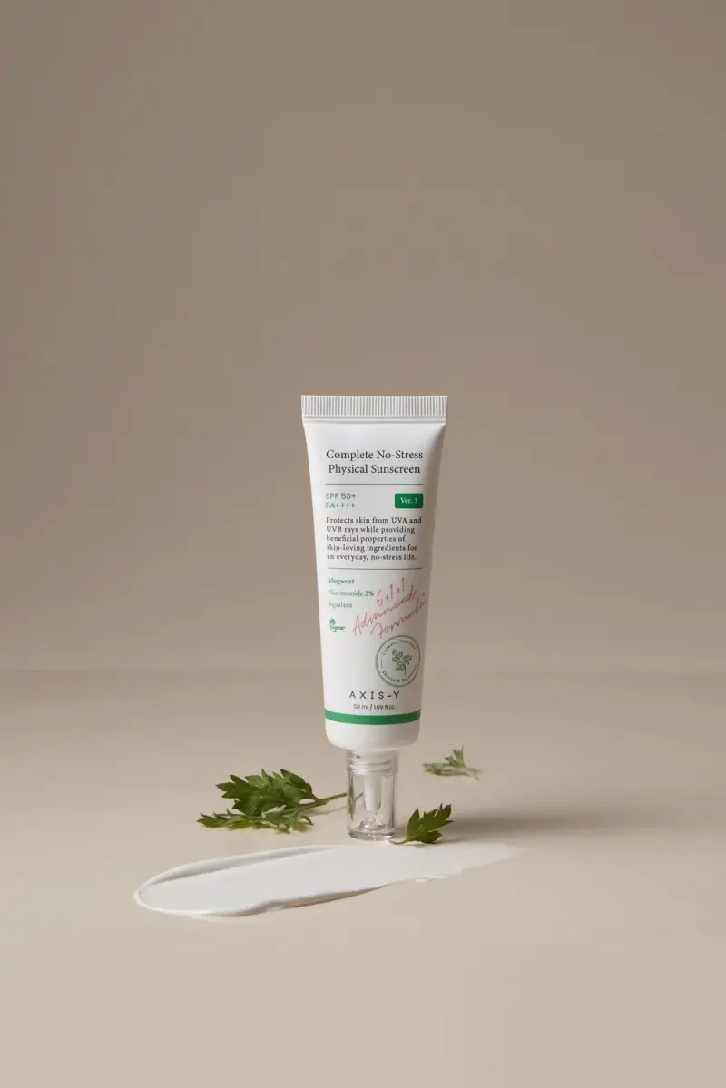 6+1+1 Complete No-Stress Physical Sunscreen V.3 SPF50+ PA++++ - Protezione solare viso miniatura 2