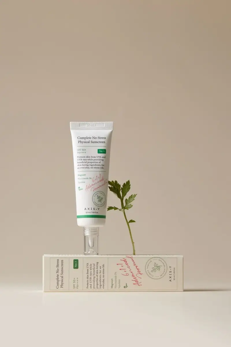 6+1+1 Complete No-Stress Physical Sunscreen V.3 SPF50+ PA++++ - Protezione solare viso miniatura 3