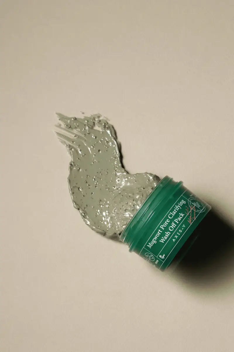 6+1+1 Mugwort Pore Clarifying Wash Off Pack - Crema viso pelle grassa, Maschera viso purificante miniatura 3