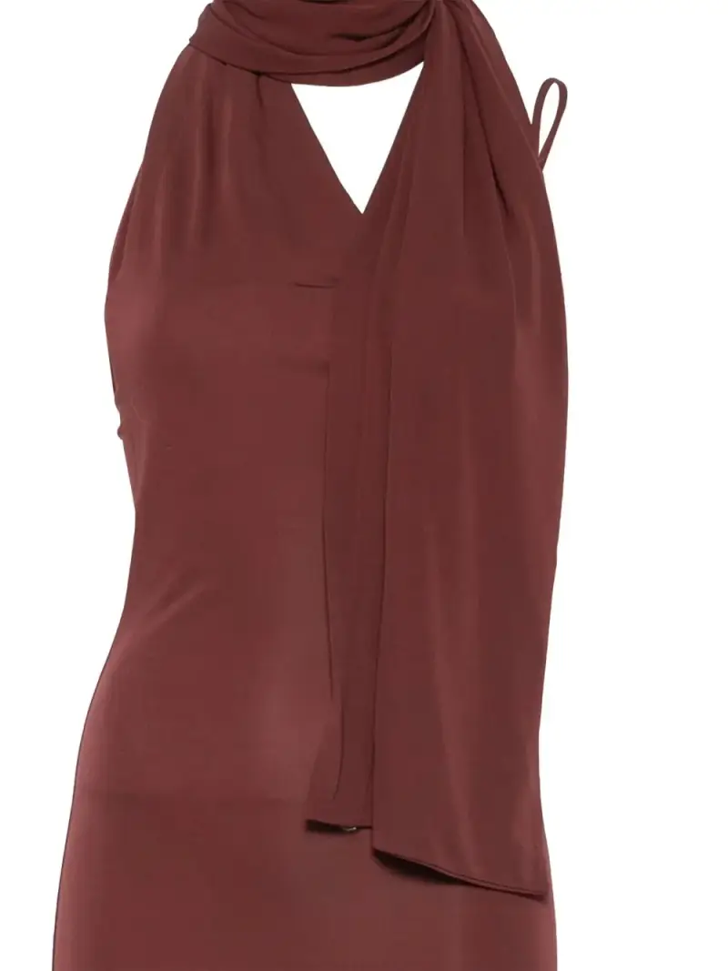 maxi dress aya muse ROSSO miniatura 2