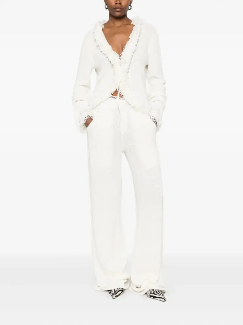 pantaloni aya muse BIANCO miniatura 2