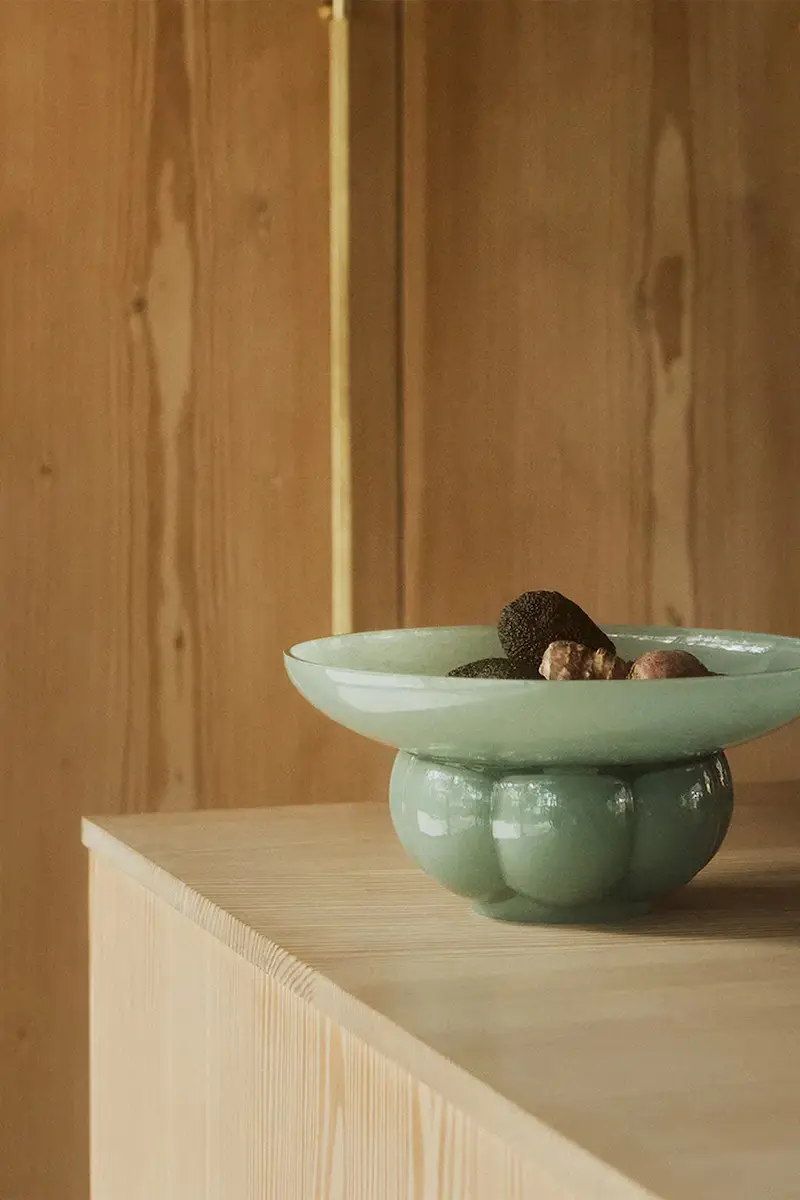 ciotola 33 x 15 cm Verde miniatura 3