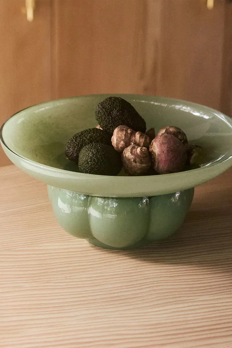 ciotola 33 x 15 cm Verde miniatura 5