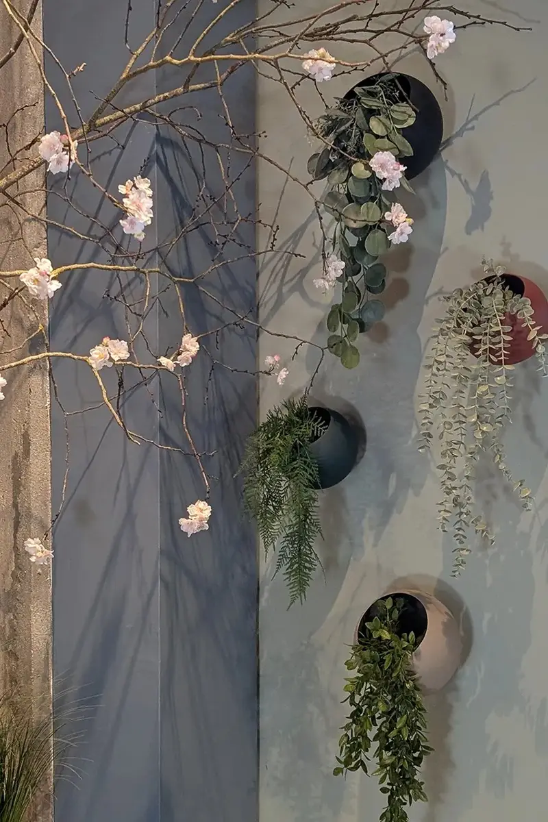 porta vasi da fiori a parete Globe 17 x 15, 4 cm Beige miniatura 4