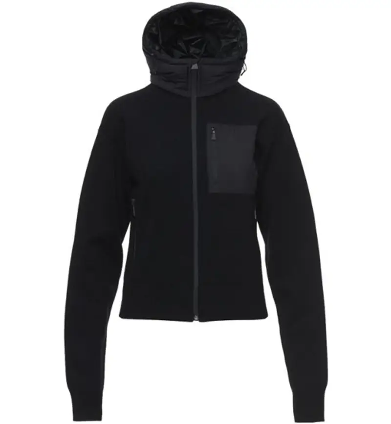 Matterhorn Insulated Hoody - felpa in pile - donna Black