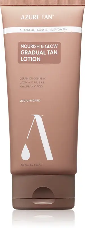 Nourish & Glow crema autoabbronzante per il corpo colore Medium/Dark 200 ml