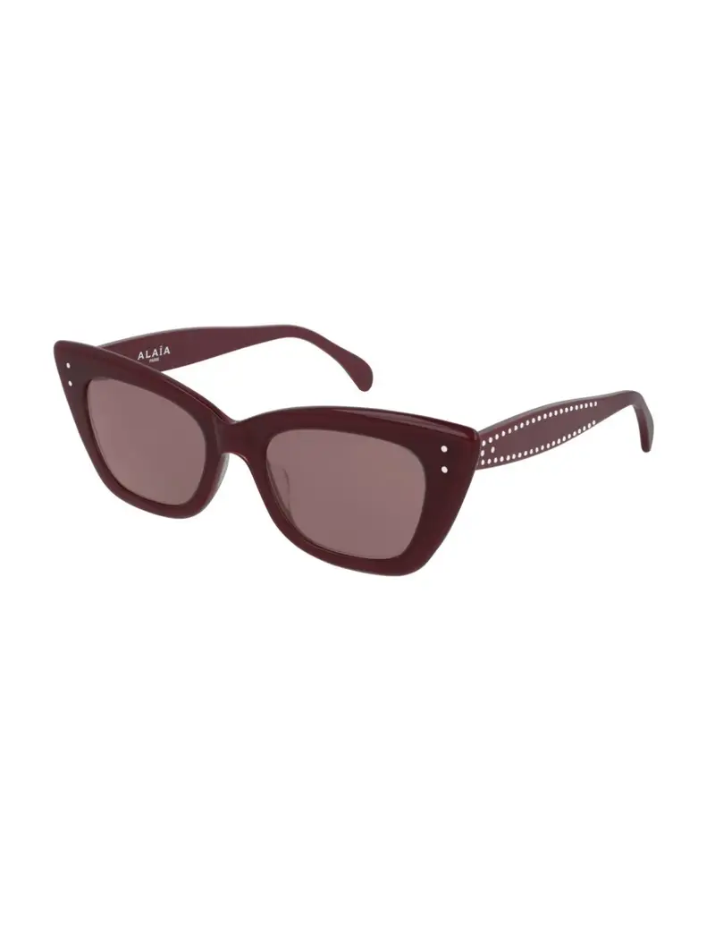 SALDI Occhiali da sole AZZEDINE ALAIA AA0035S 51 003 Dark Red
