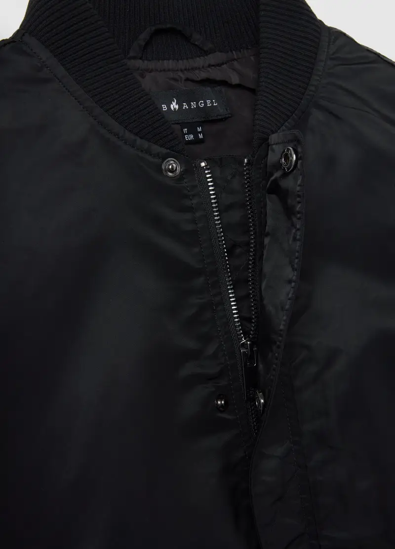 , Bomber Nero, Uomo, Nero miniatura 2