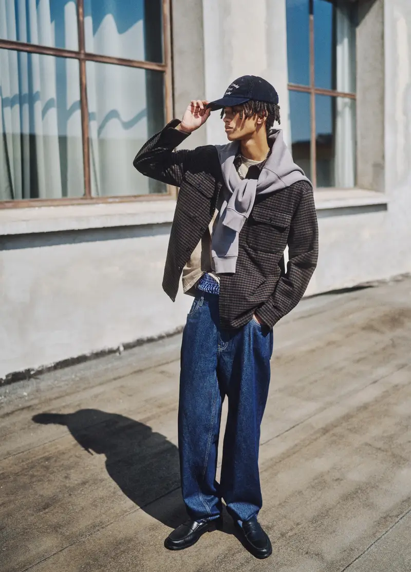 Camicia A Quadri In Puro Cotone Regular Fit, Uomo, Multicolor