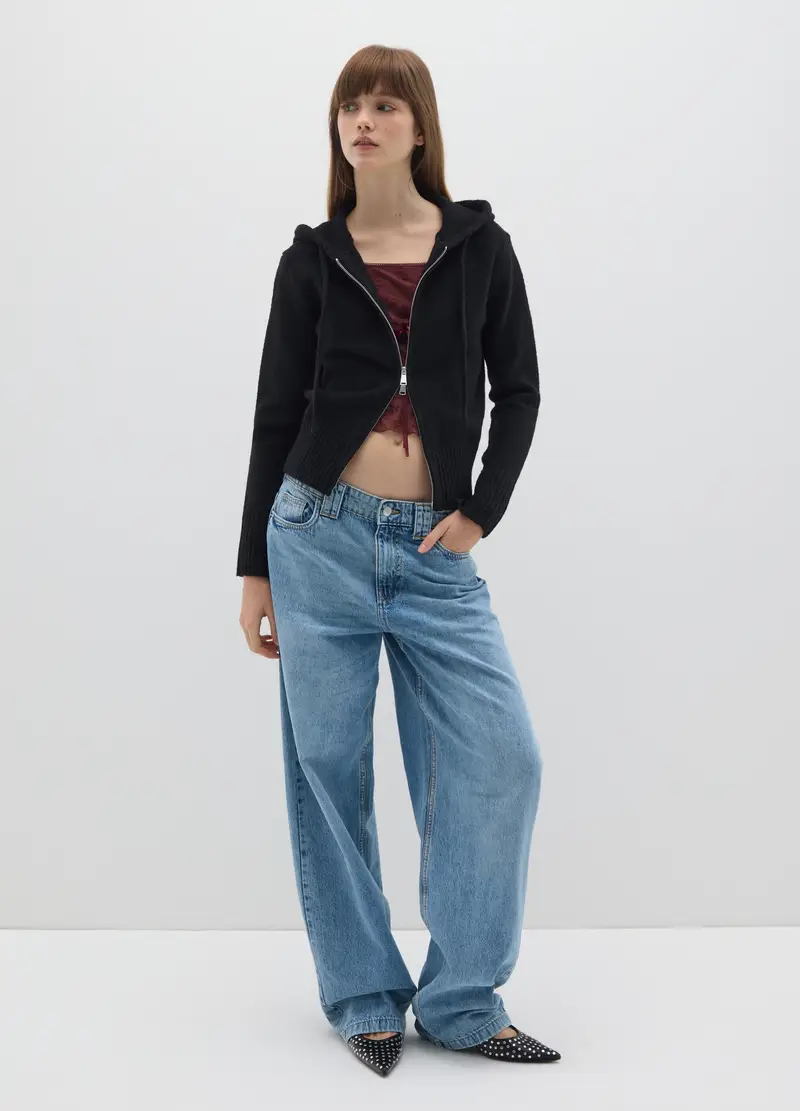 B.ANGEL Cardigan Donna Nero 4315684 miniatura 2