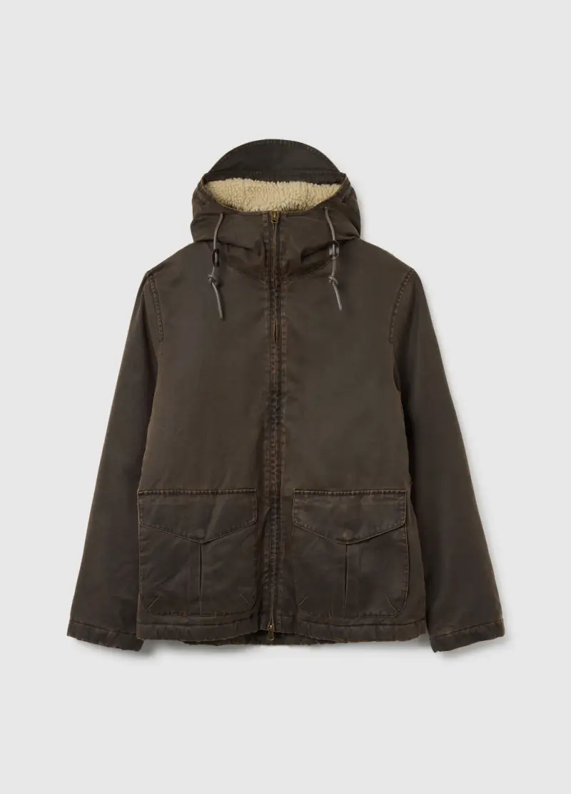 B.ANGEL Parka Uomo Marrone 3378096