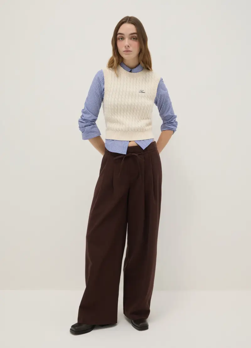 B.ANGEL Gilet Donna Beige 4329404 miniatura 2