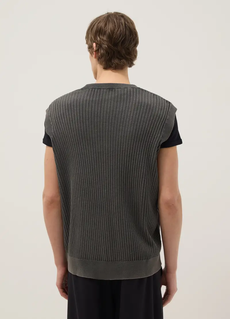 B.ANGEL Gilet Uomo Grigio 4330347 miniatura 3