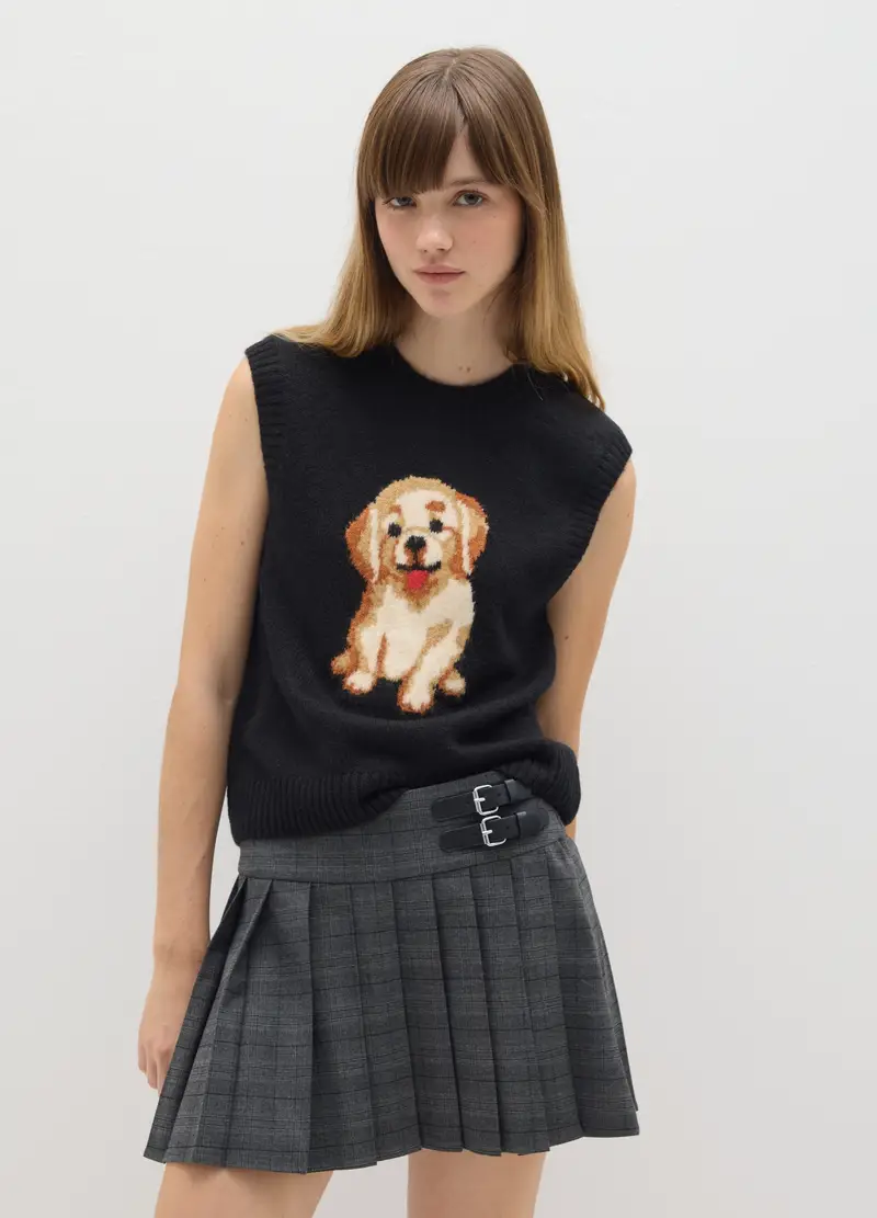 B.ANGEL Gilet Donna Nero 4153799 miniatura 2