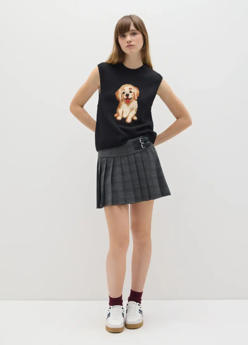 B.ANGEL Gilet Donna Nero 4153799