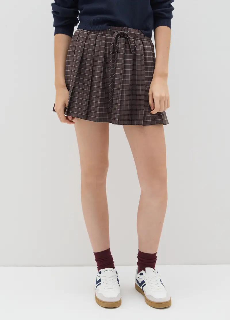 , Gonna Multicolor Elasticizzata, Donna, Multicolor miniatura 3