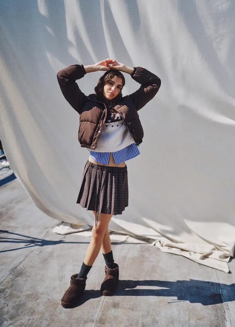 Gonna Multicolor Elasticizzata, Donna, Multicolor