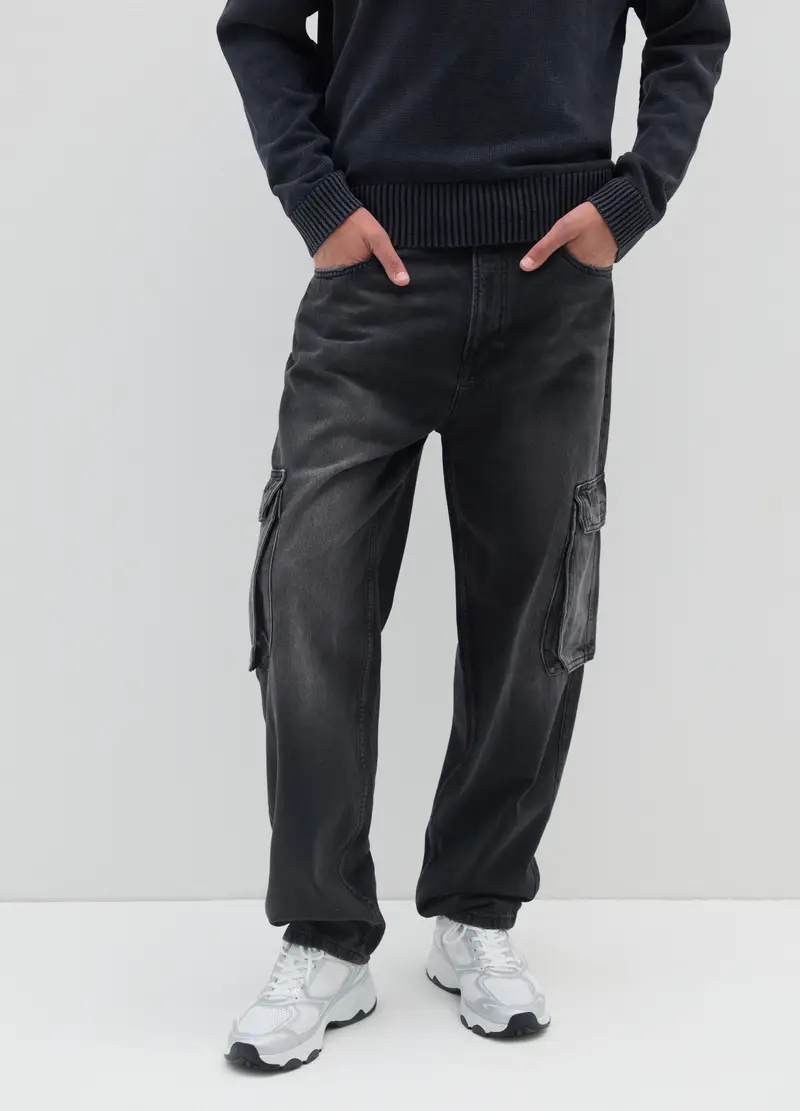 B.ANGEL Jeans Uomo Nero 3188894 miniatura 2