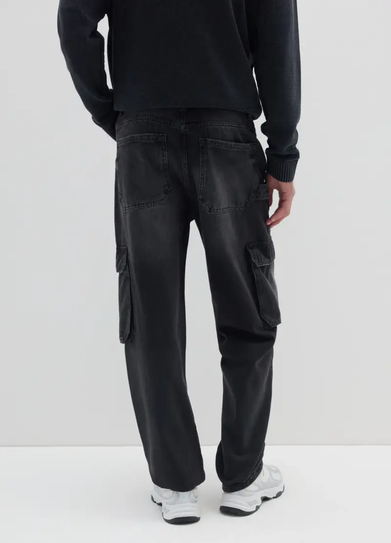 B.ANGEL Pantaloni cargo Uomo Nero 4064289 miniatura 3