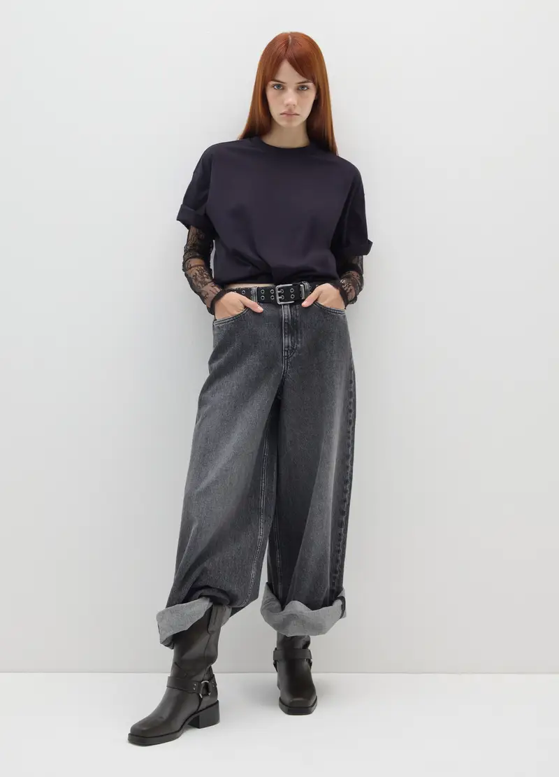 B.ANGEL Jeans Donna Grigio 2783877