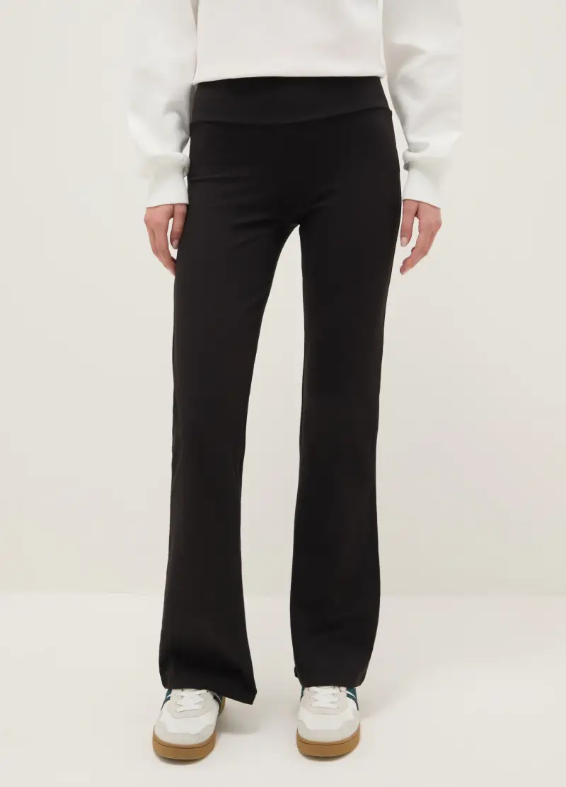 B.ANGEL Leggings Donna Nero 3984226 miniatura 2