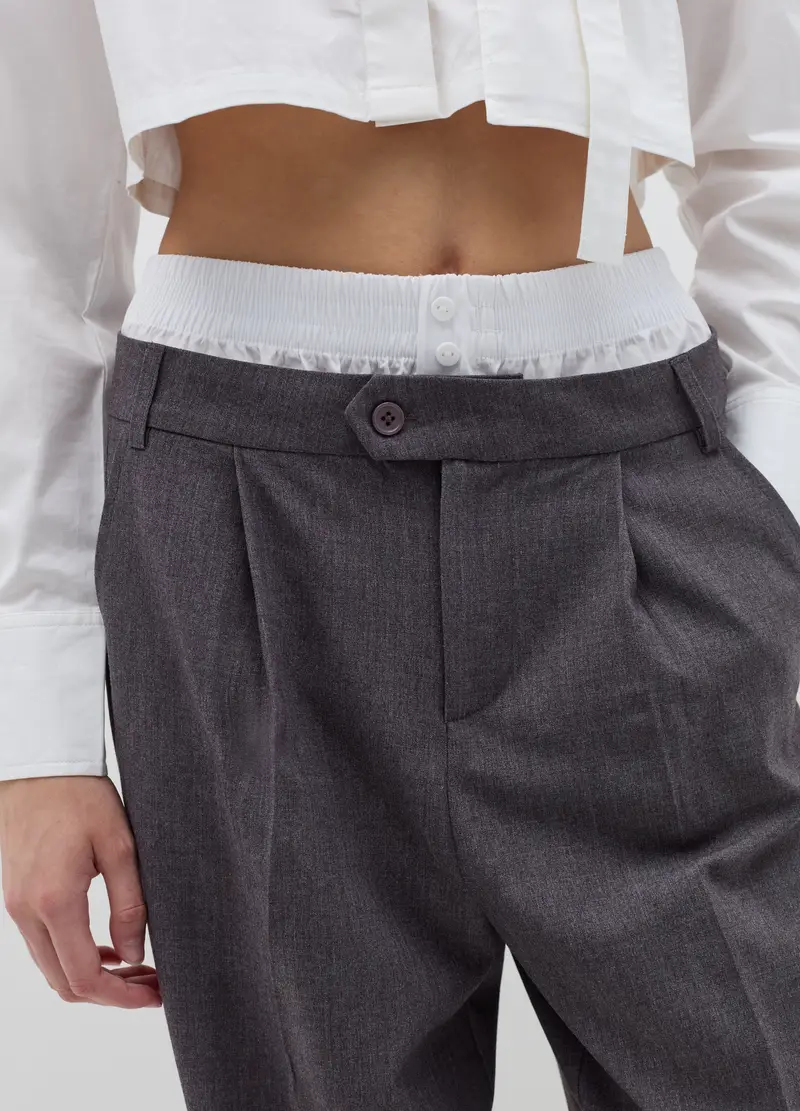 B.ANGEL Boxer Donna Grigio 4315584 miniatura 3