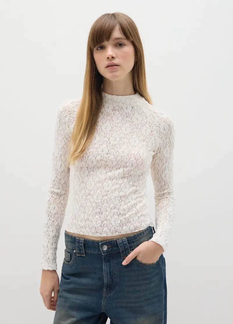 B.ANGEL T-shirt Donna Bianco 4103420 miniatura 2