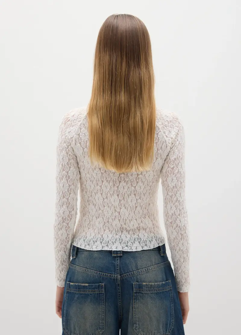 B.ANGEL T-shirt Donna Bianco 4103420 miniatura 3