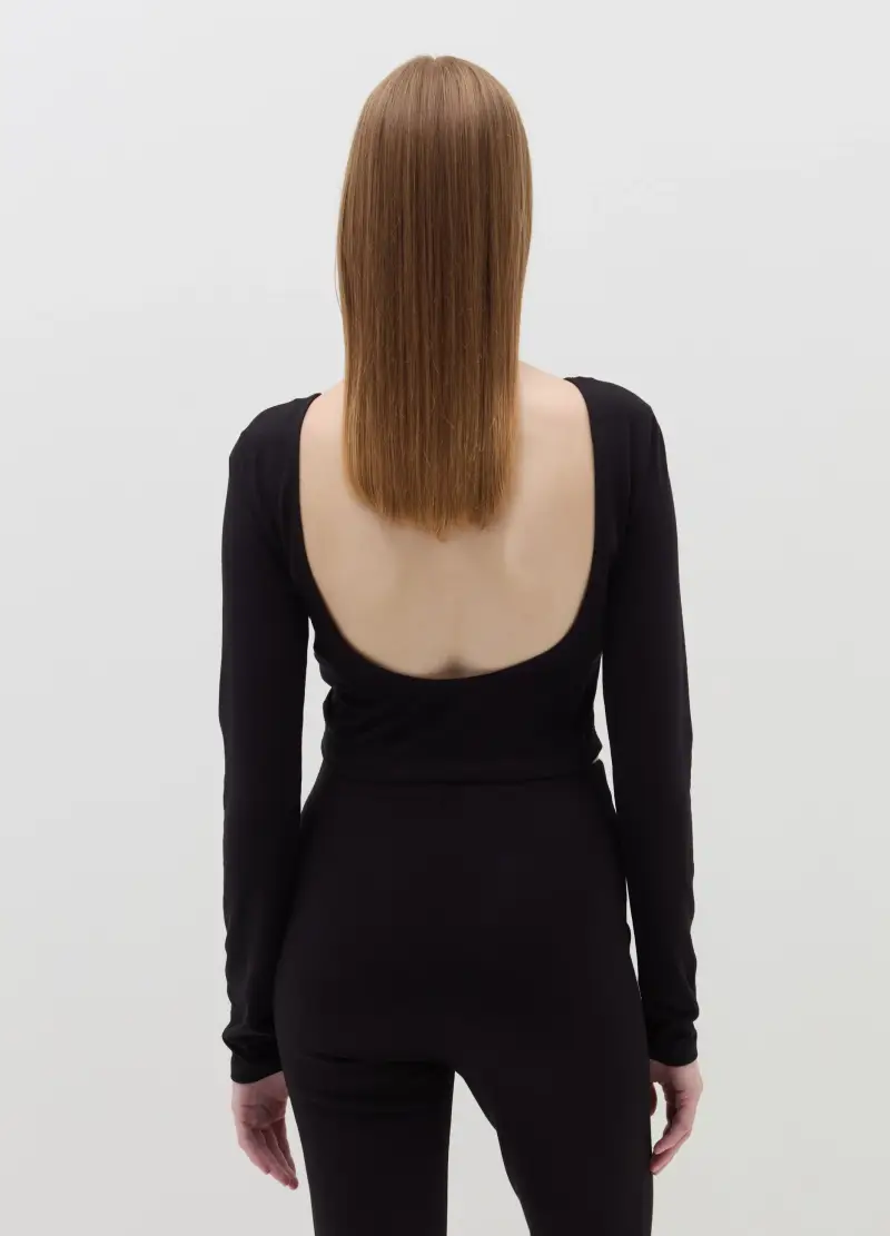 B.ANGEL T-shirt Donna Nero 3914813 miniatura 3