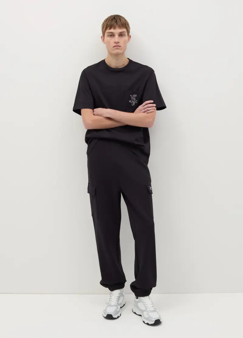 B.ANGEL T-shirt Uomo Nero 4199132 miniatura 2