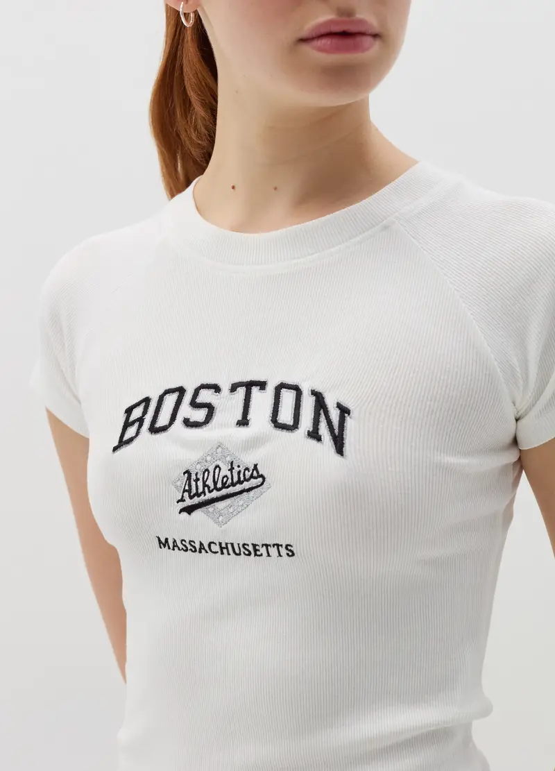 B.ANGEL T-shirt Donna Bianco 4152592 miniatura 3