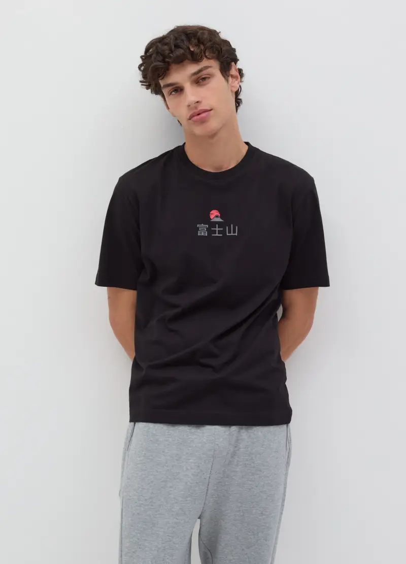 B.ANGEL T-shirt Uomo Nero 3914831 miniatura 2